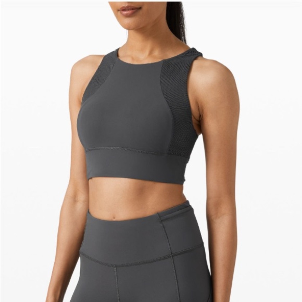 Lululemon Align™ High-Neck Tank Top – Dark Olive (Size 8)